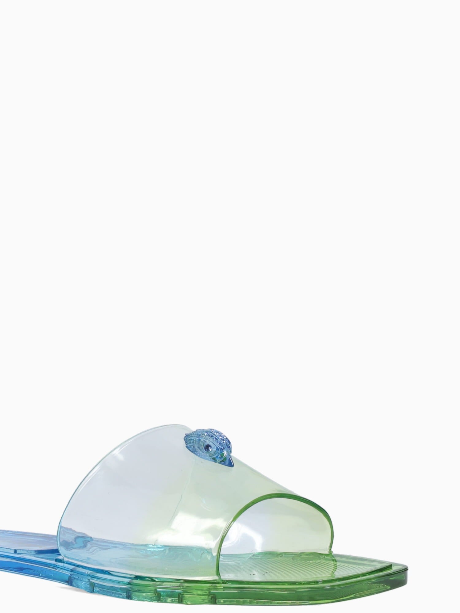 Maddison Slide Blue Jelly Blue / 5 / M