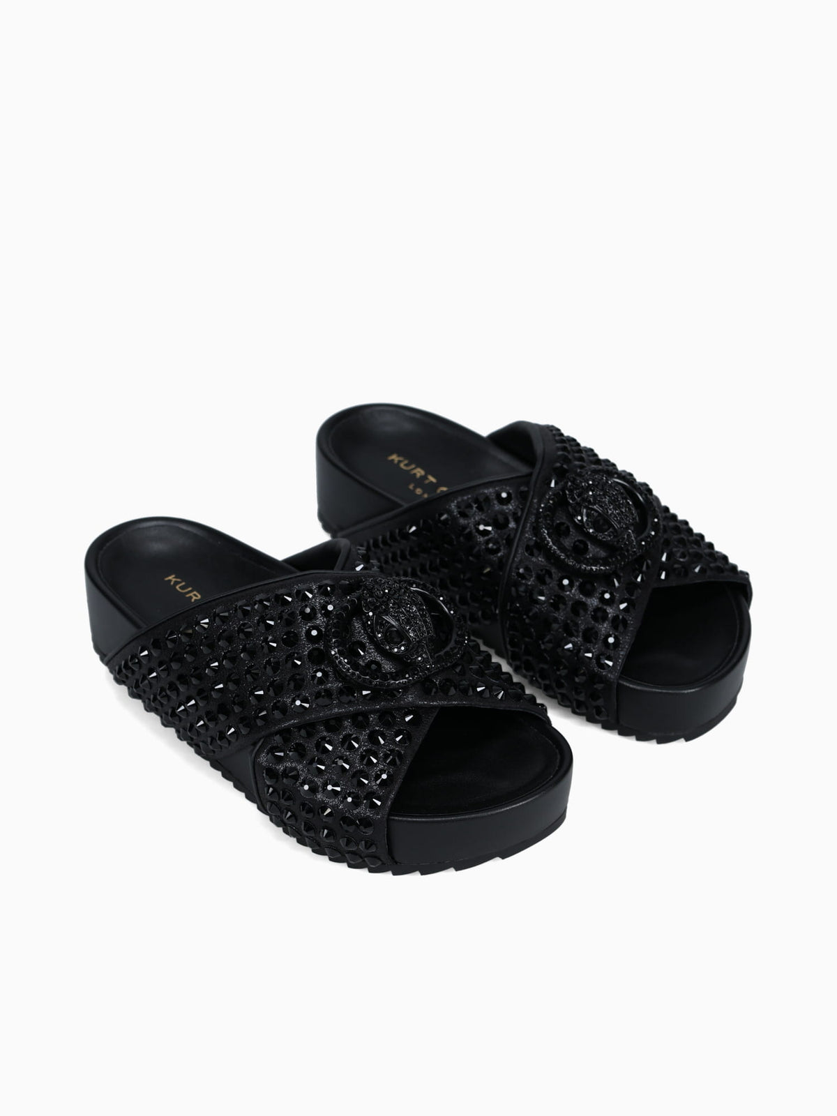 Chelsea Cross Strap Dr Black Fabric Black / 5 / M