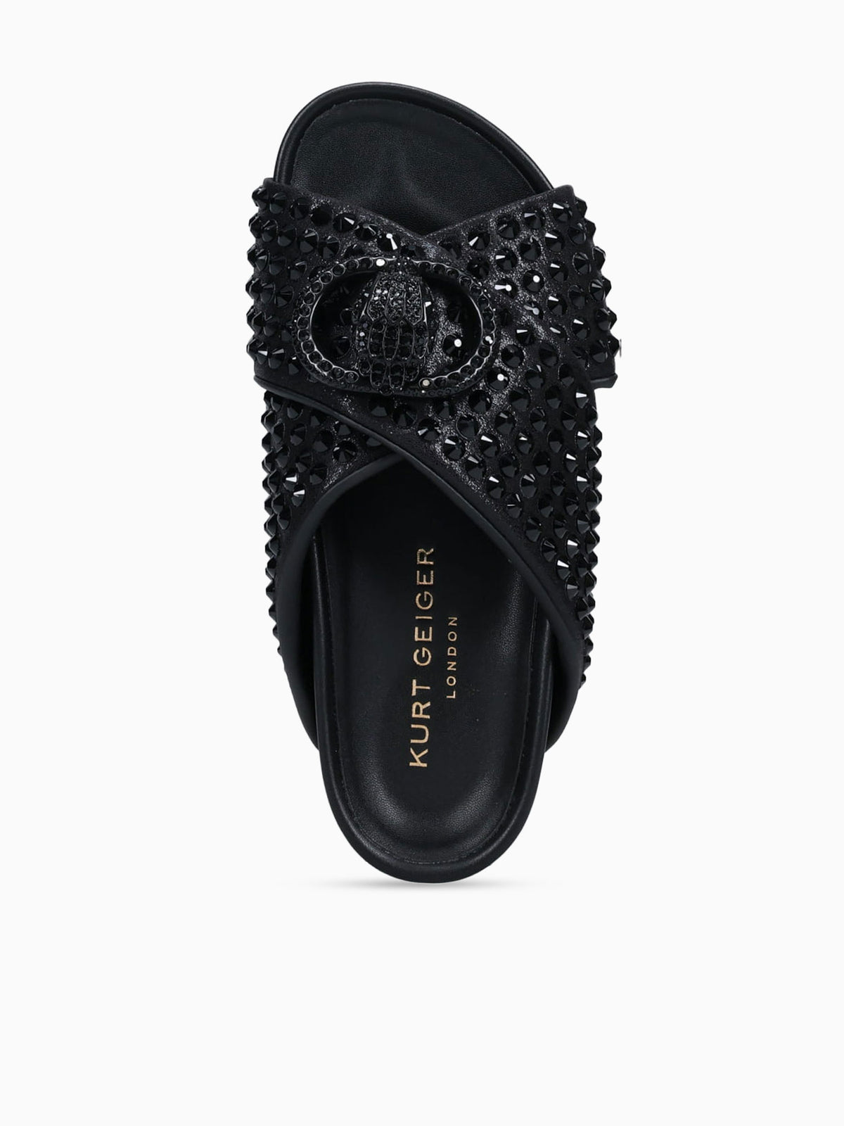 Chelsea Cross Strap Dr Black Fabric Black / 5 / M