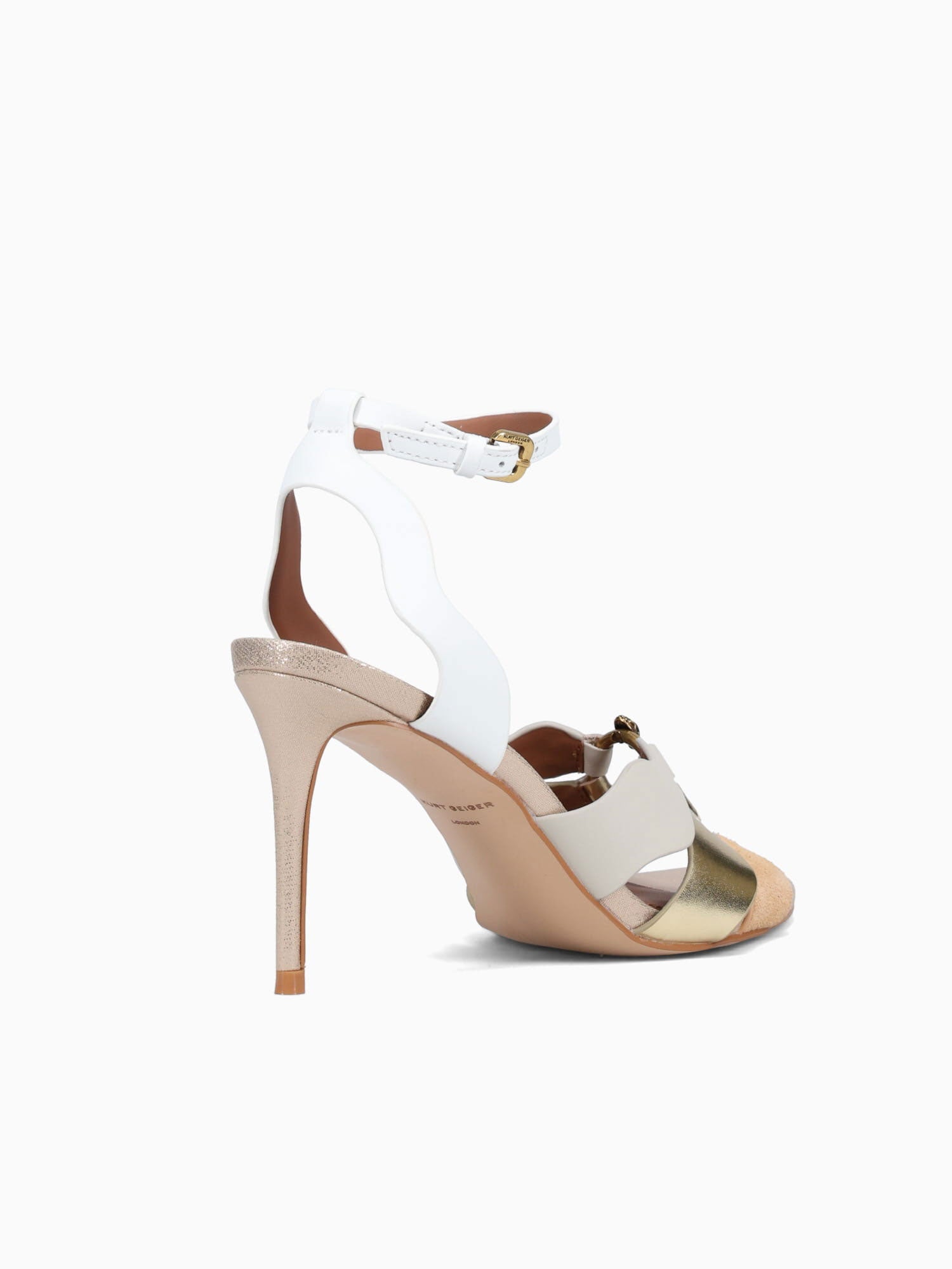 Sun Wave Sandal Gold Combo Leather Gold / 5 / M