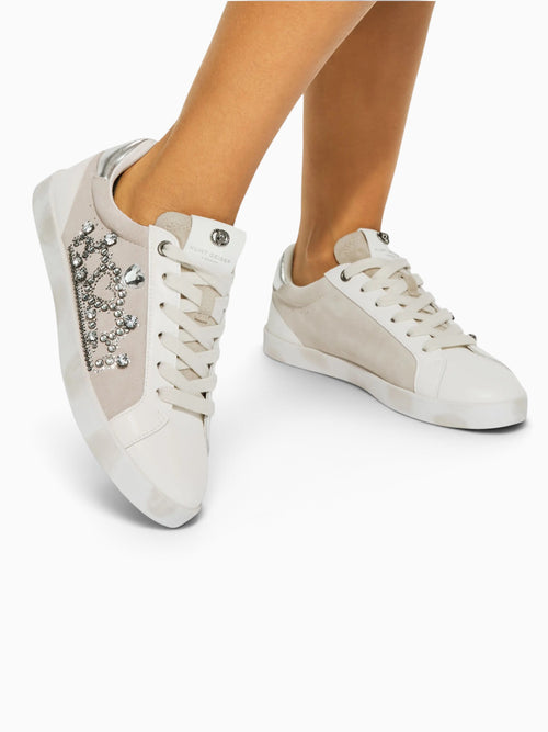 Britton Crown Sneaker White Combo Leathe White / 5 / M