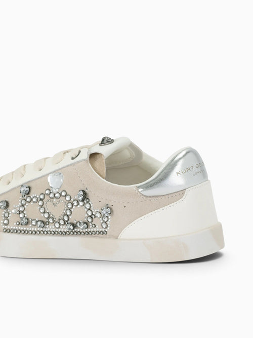 Britton Crown Sneaker White Combo Leathe White / 5 / M