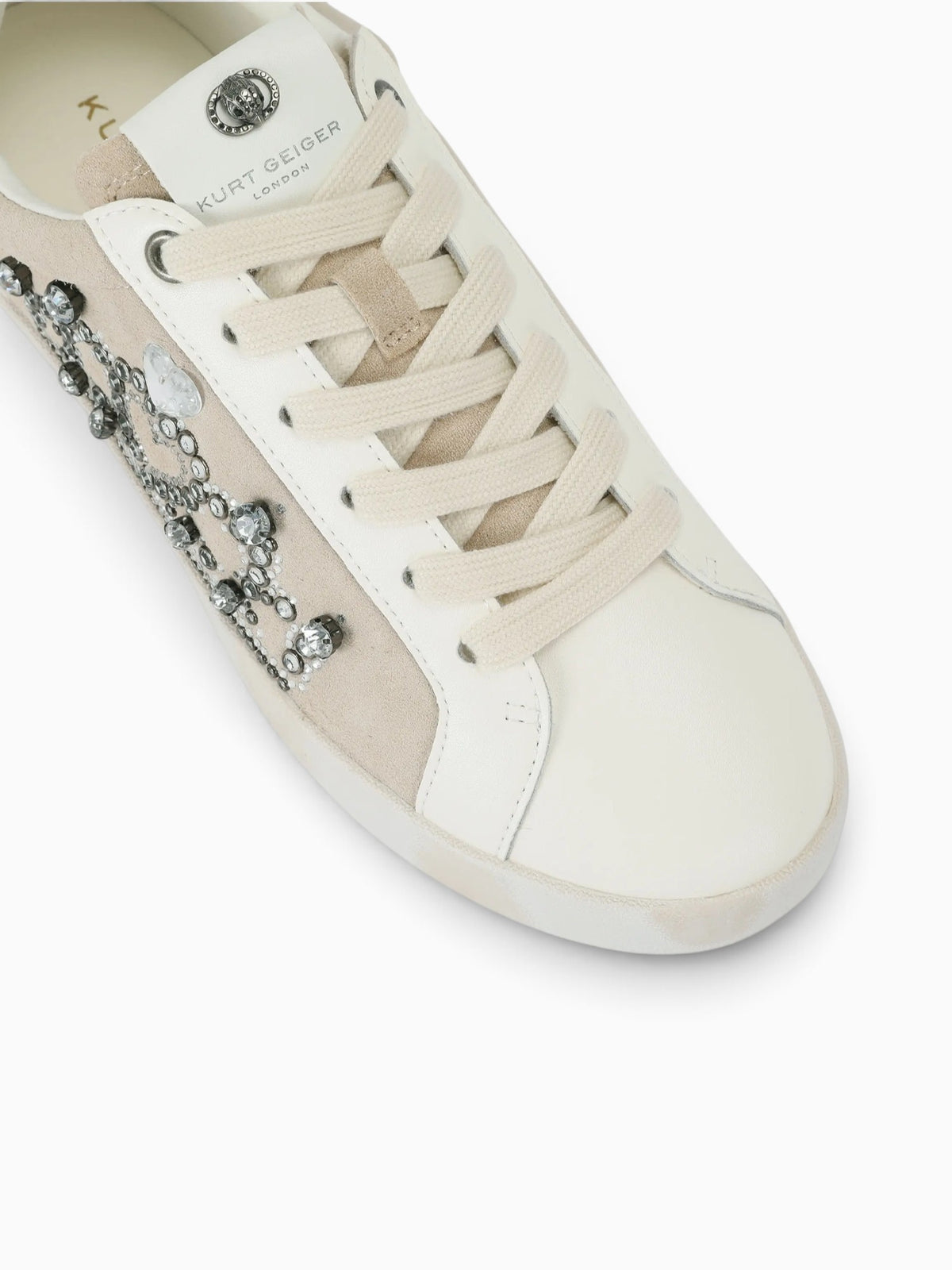 Britton Crown Sneaker White Combo Leathe White / 5 / M