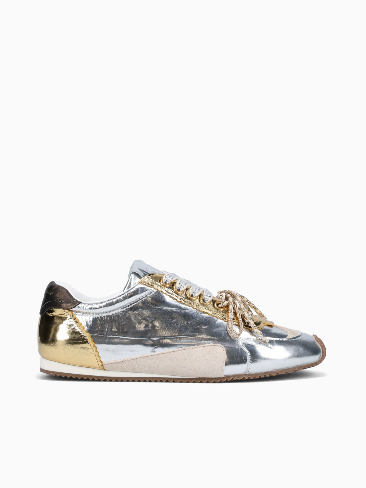 Islington Sneaker Metallic Milti Leather Silver / 5 / M