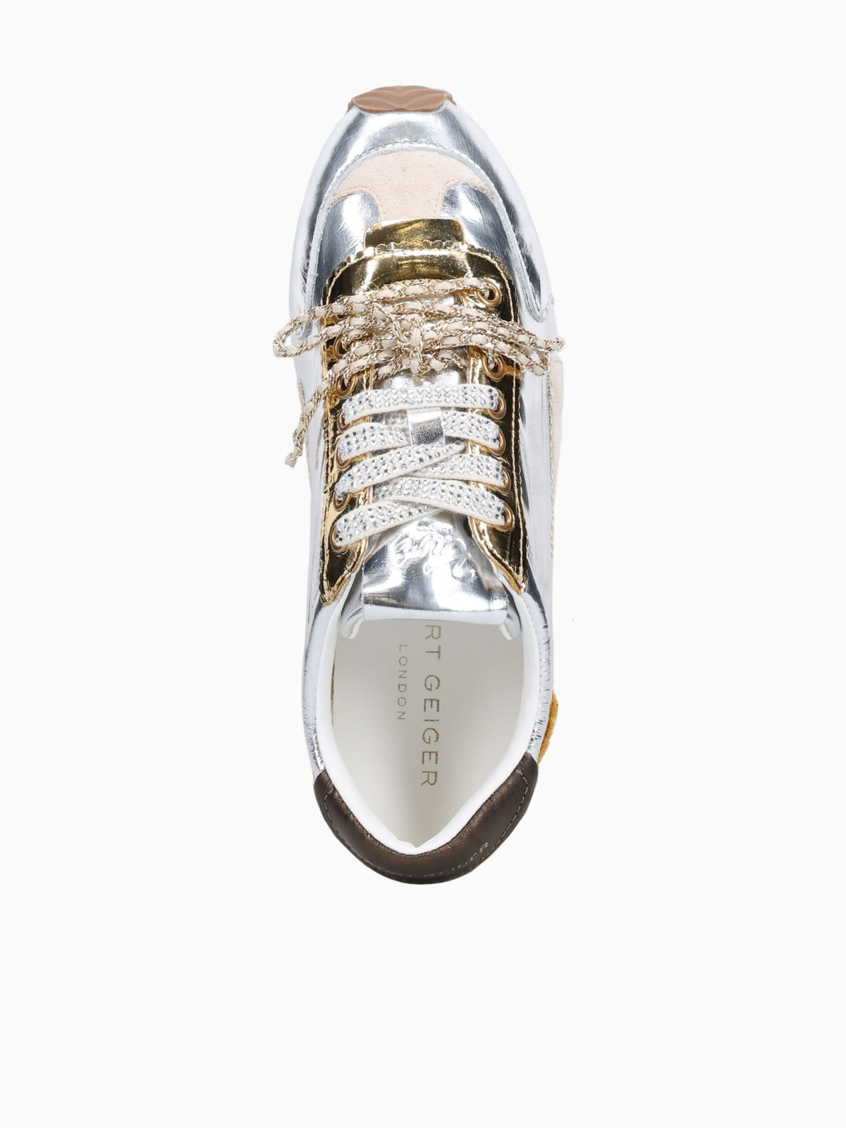 Islington Sneaker Metallic Milti Leather Silver / 5 / M
