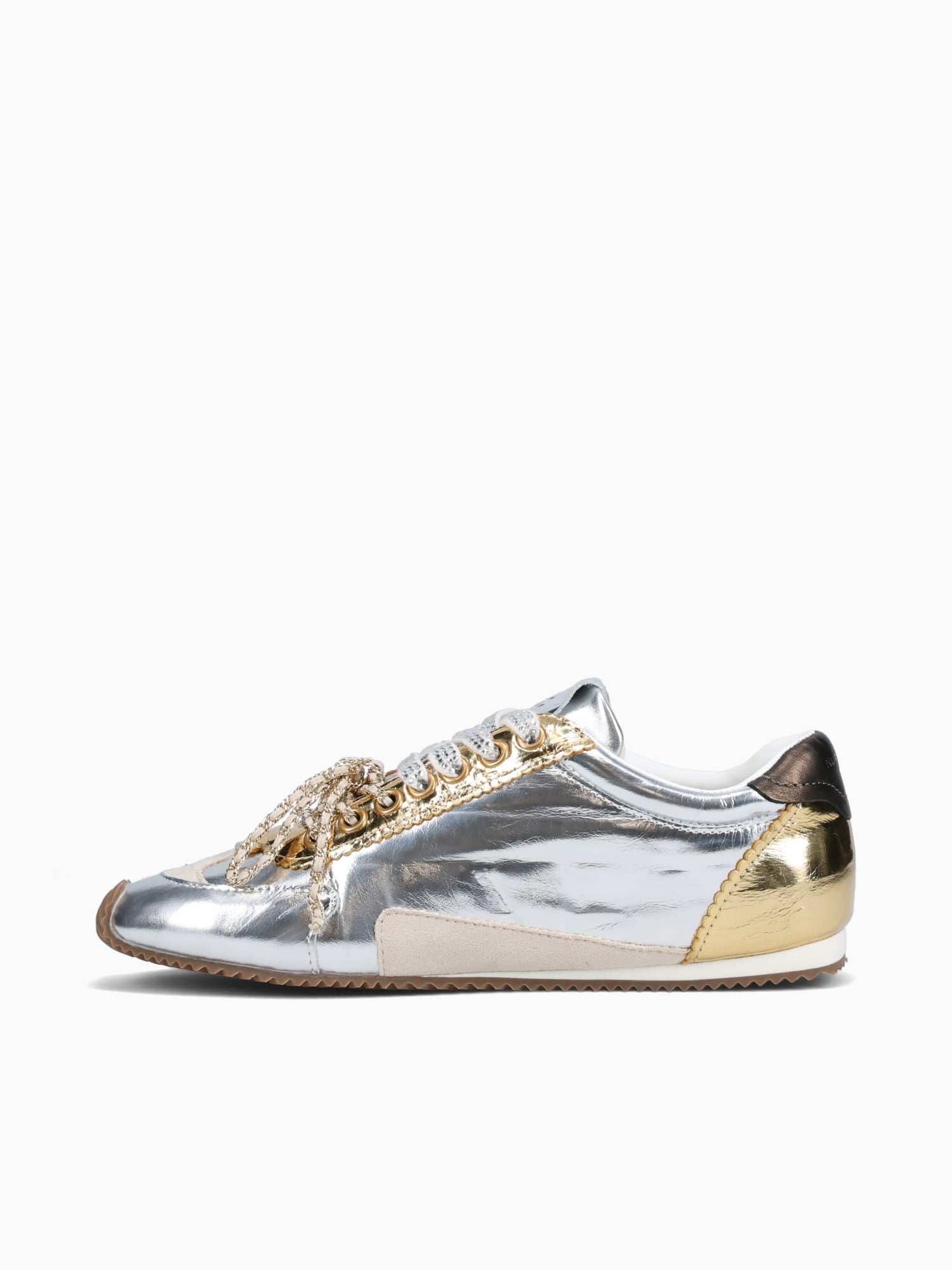 Islington Sneaker Metallic Milti Leather Silver / 5 / M