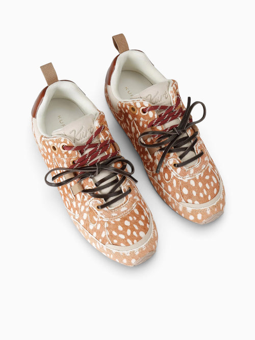 K Slim Runner Camel Leather Tan / 5 / M
