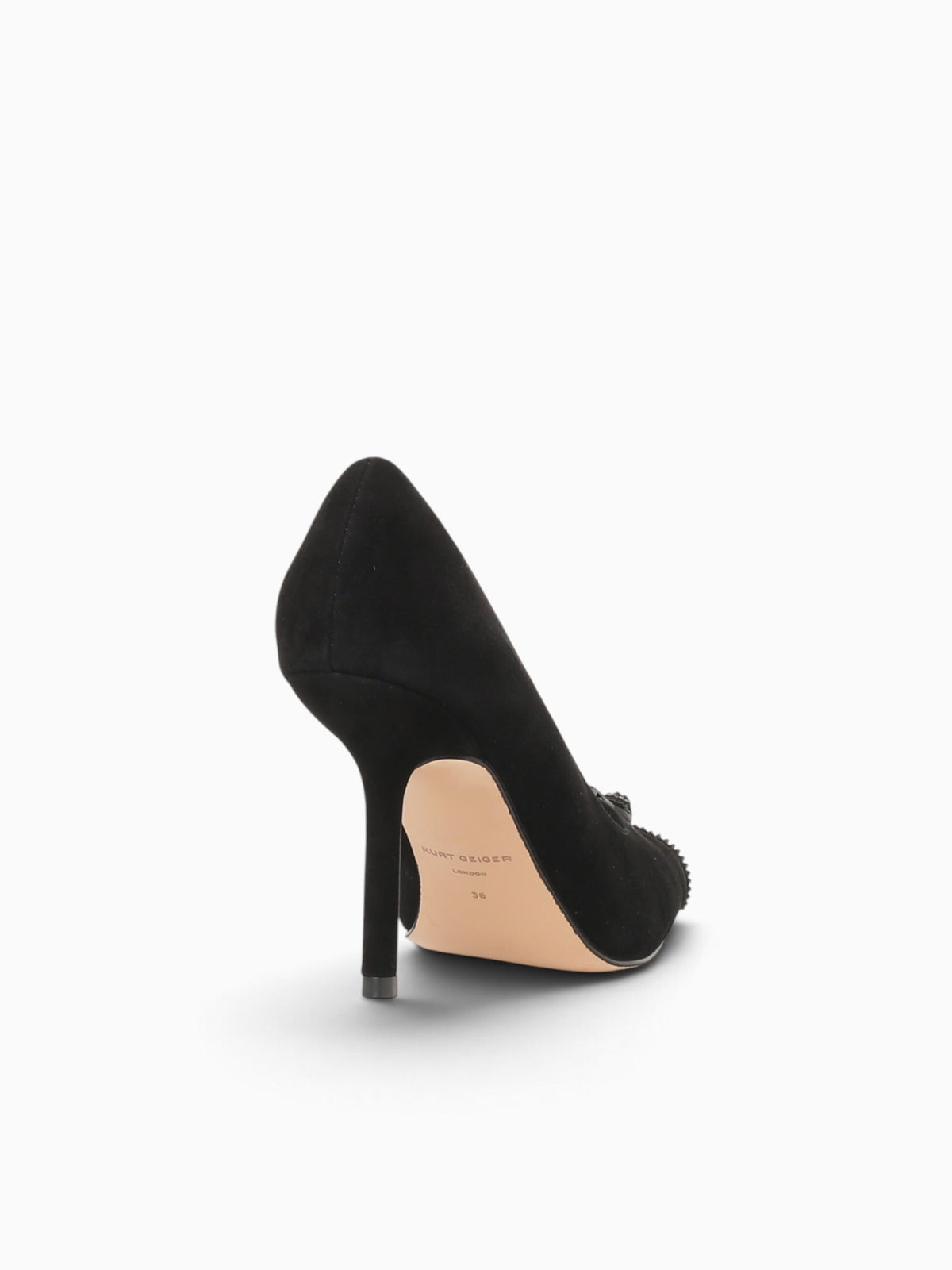 Zip Court Black Suede Black / 5 / M