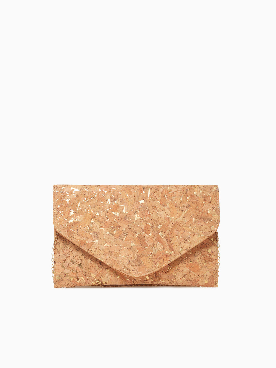 Cork Clutch Gold Gold