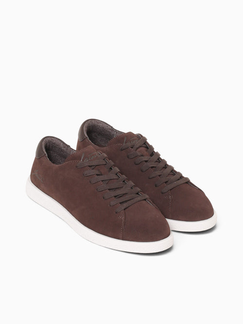 Linecourt Dk.brw Wht suede Brown / 7 / M