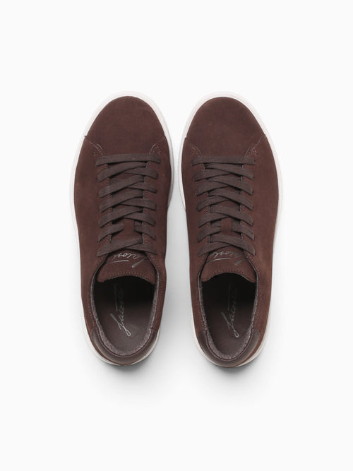 Linecourt Dk.brw Wht suede Brown / 7 / M