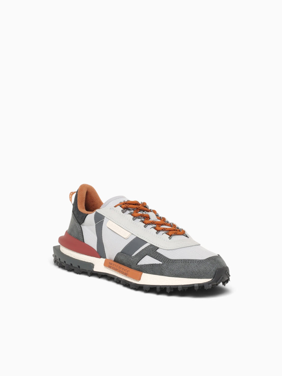 Elite Active Lt.grey Dk.gry leather Mesh Light Grey / 7 / M