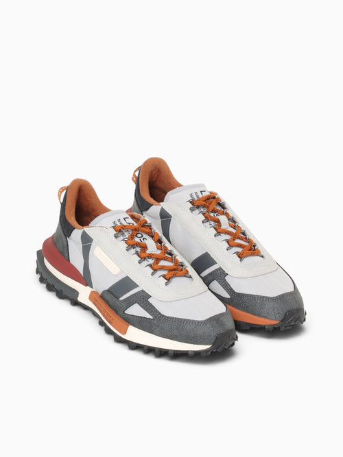 Elite Active Lt.grey Dk.gry leather Mesh Light Grey / 7 / M