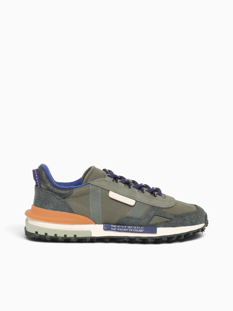 Elite Active Kha Dk.grey leather Mesh Green / 7 / M