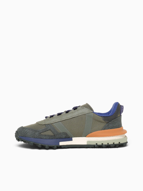 Elite Active Kha Dk.grey leather Mesh Green / 7 / M
