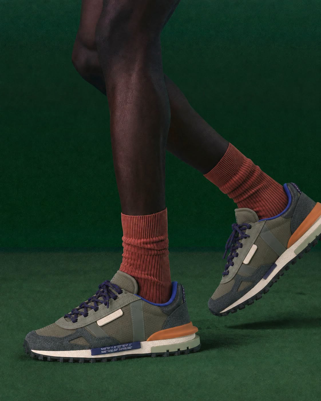 Elite Active Kha Dk.grey leather Mesh