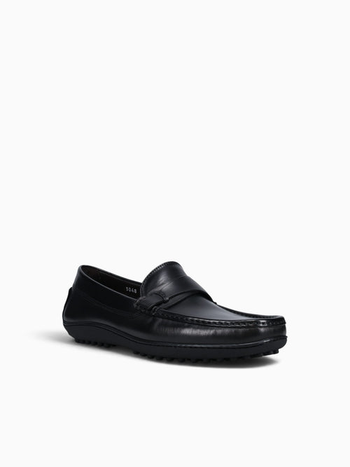 Massimo Black Buterfly Leather Black / 7 / M