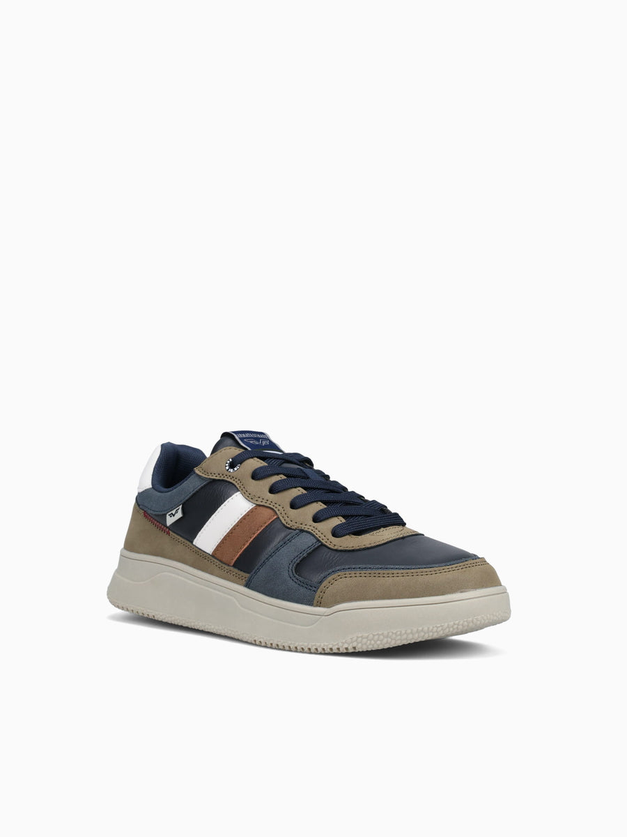 Adriel Taupe Navy man made Taupe / 7 / M