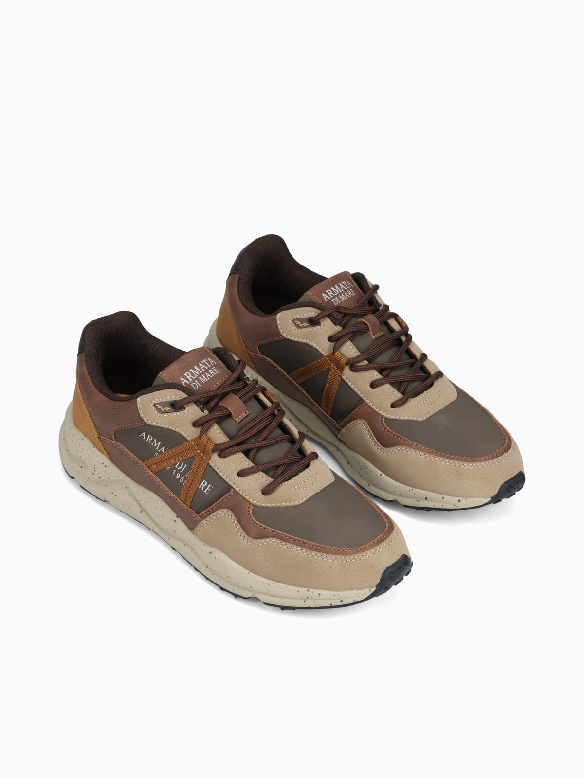 Ahmad Beige Brown man made Beige Multi / 7 / M