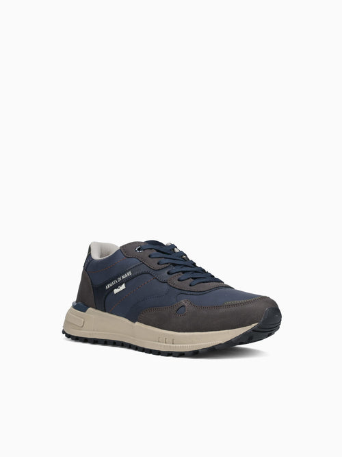 Aidan Brown Navy man made Brown / 7 / M