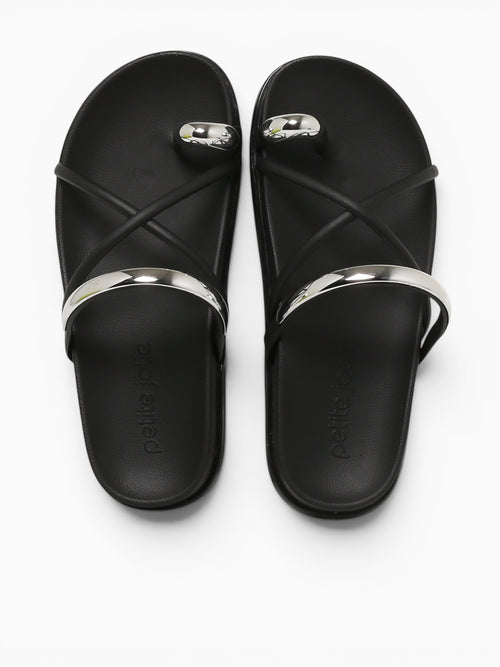 Ring Flat Black Jlastic Black / 5 / M