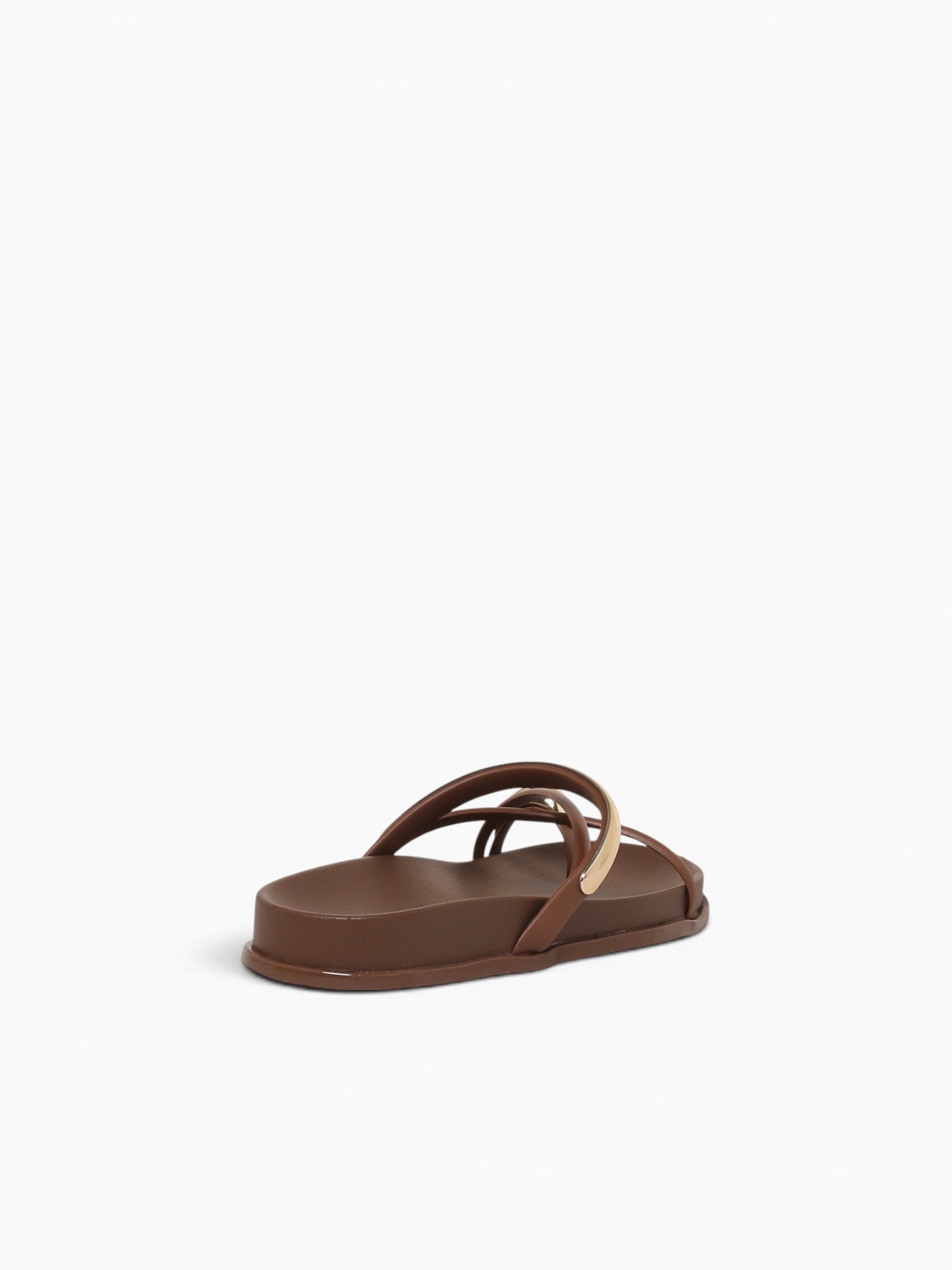 Ring Flat Chocolate Jlastic Brown / 5 / M