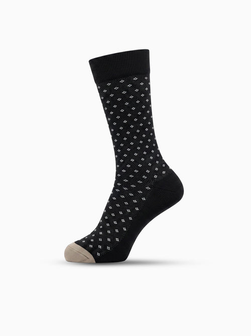 V1637 Black Cotton Nylon Black
