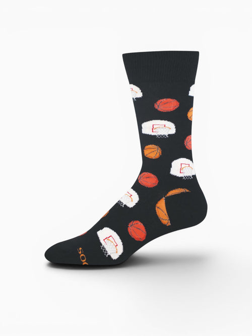 Shooting Hoops Black Cotton Black