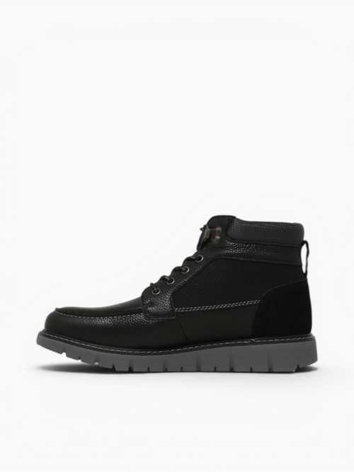 Karnak Moc Toe Black Crazy Horse Black / 7.5 / M