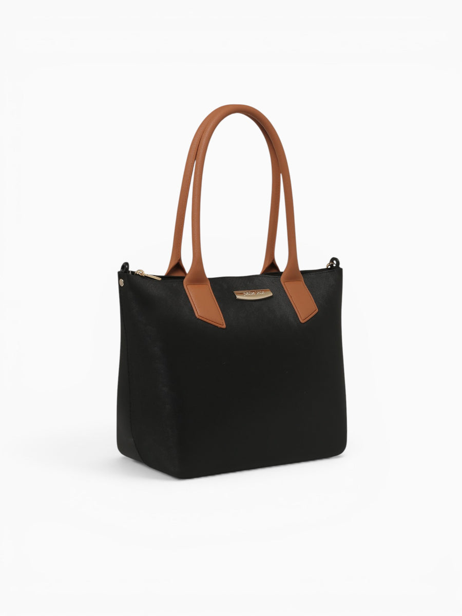 Shopping Tote Black Black