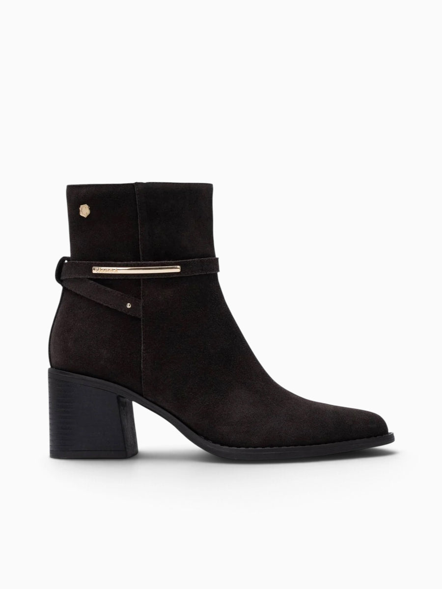 Carolann Marron Suede Dark Brown / 5 / M