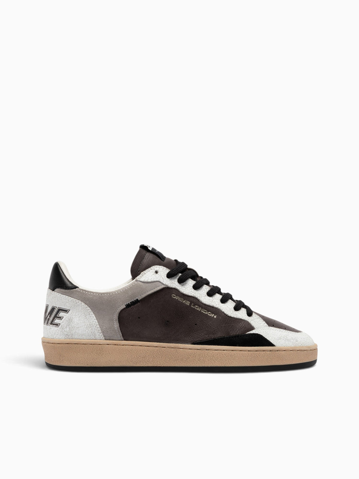 Chelsea Dk.brown White nubuck Leather White Multi / 40 / M