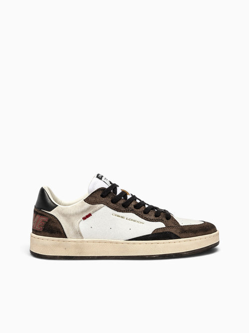 Chelsea White Dk.grey nubuck Leather White Multi / 40 / M