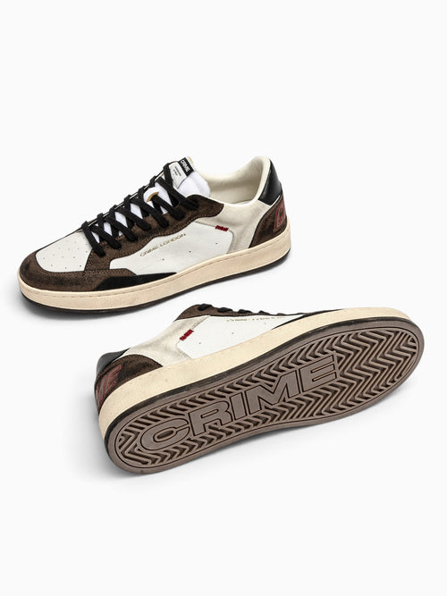 Chelsea White Dk.grey nubuck Leather White Multi / 40 / M