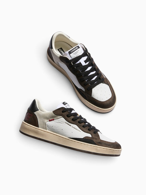 Chelsea White Dk.grey nubuck Leather White Multi / 40 / M