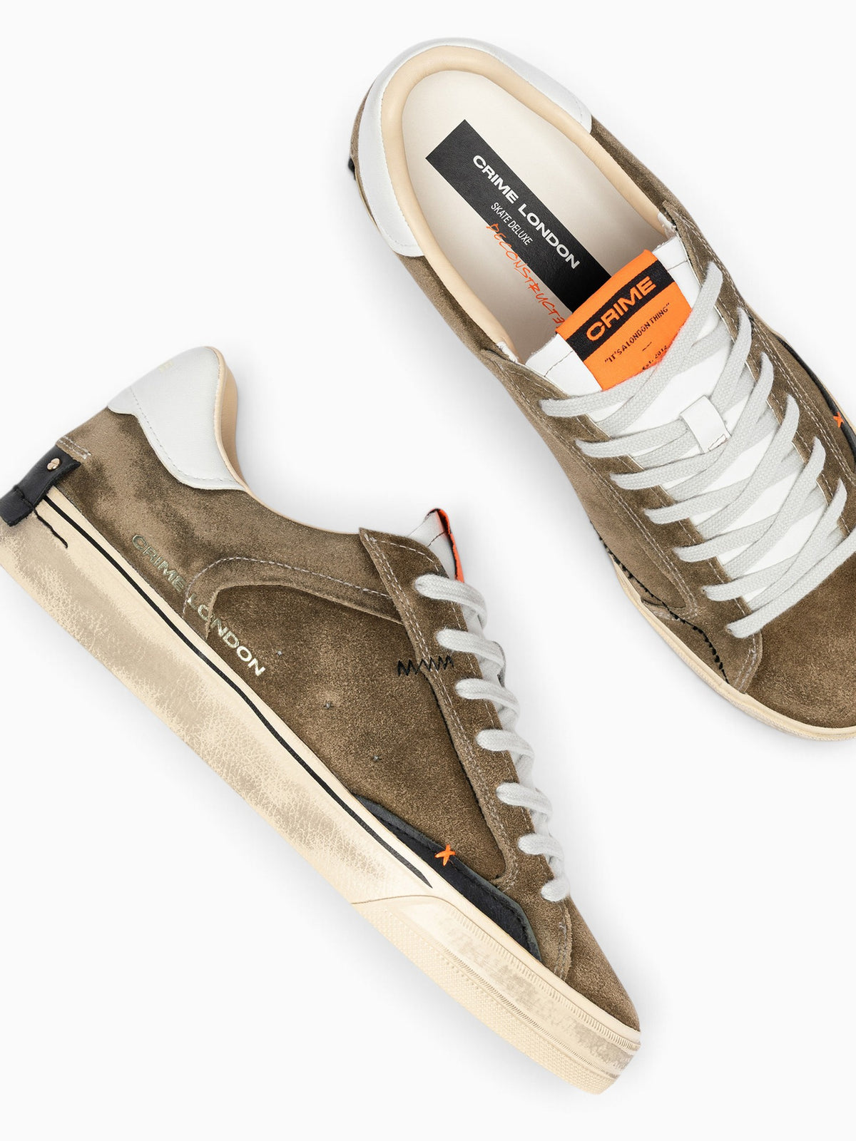 Deconstructed Brown Black suede Brown / 40 / M