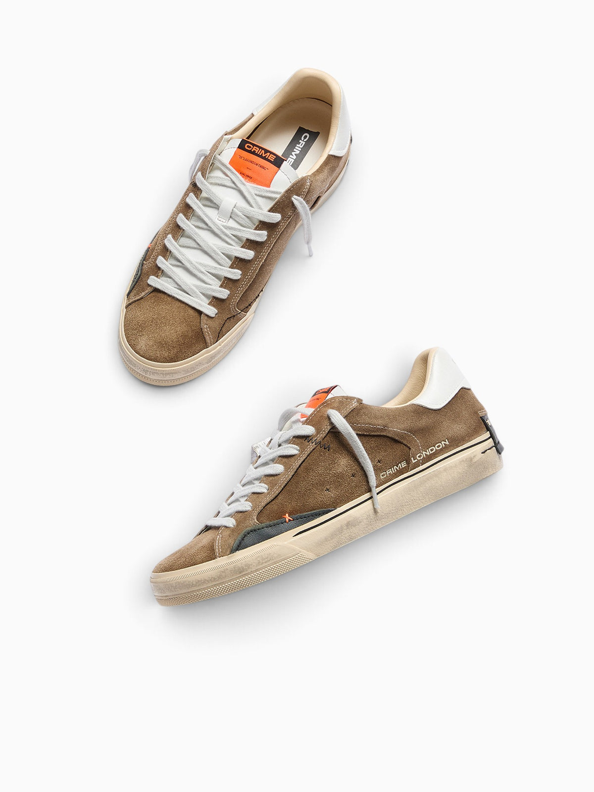 Deconstructed Brown Black suede Brown / 40 / M