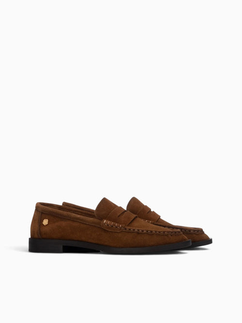 Carol Camel Suede Tan / 5 / M
