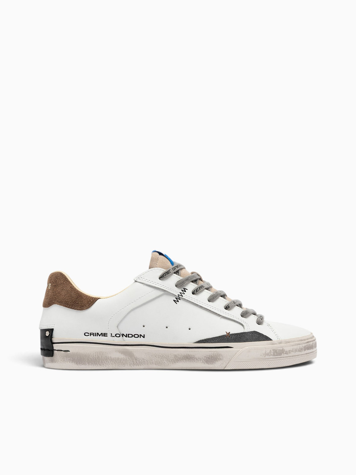 Deconstructed White Beige Brown lea Sde White / 40 / M