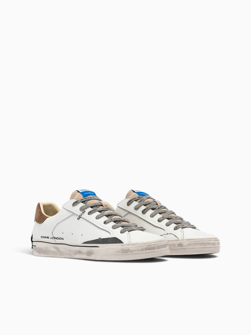 Deconstructed White Beige Brown lea Sde White / 40 / M