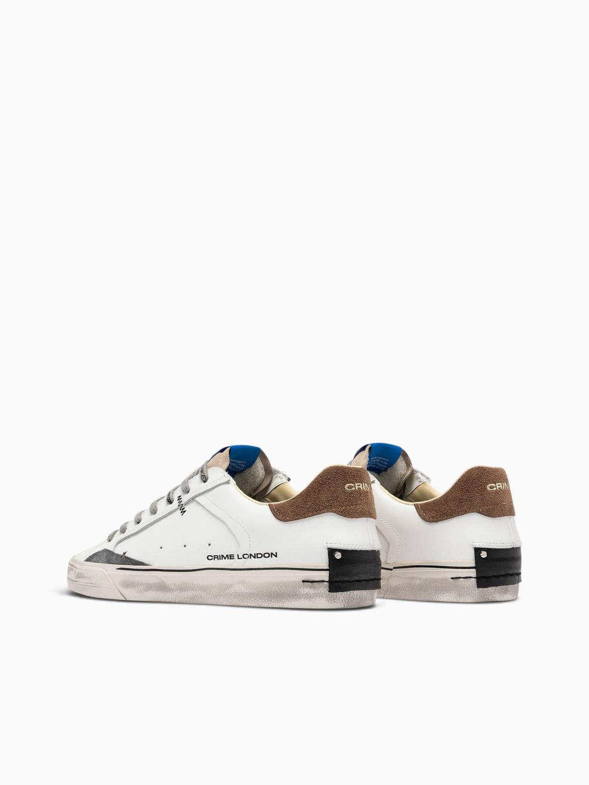 Deconstructed White Beige Brown lea Sde White / 40 / M