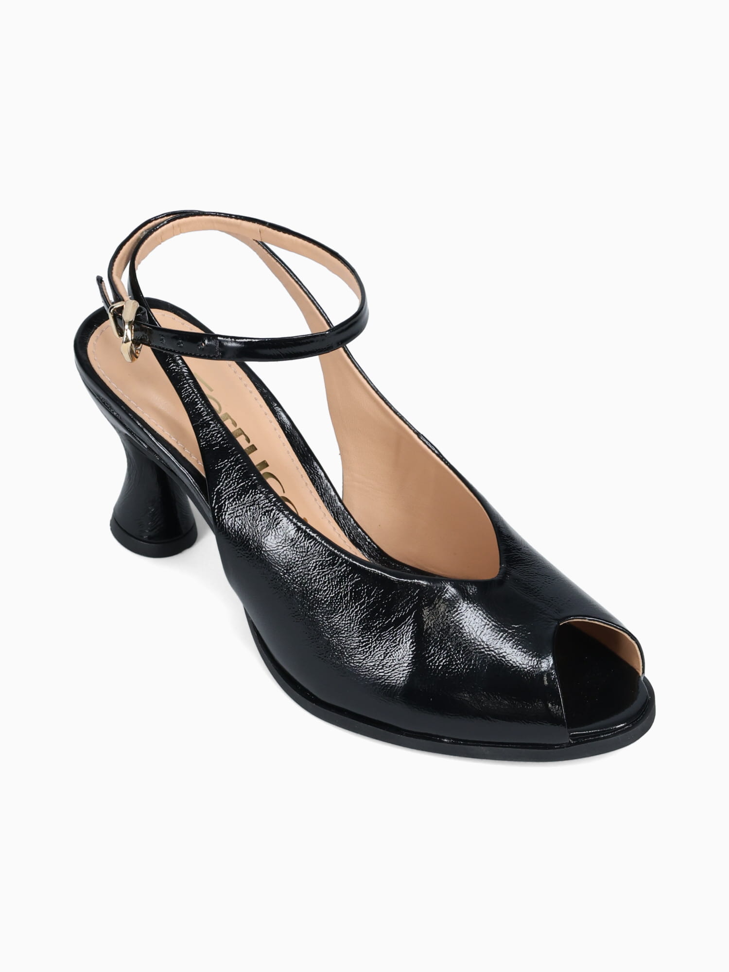 Fyne Preto Verniz Show Black / 5 / M