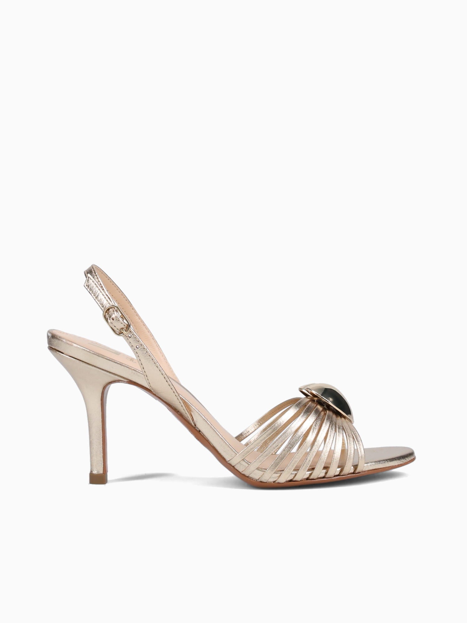 Gaetana Champagne Metalizado Gold / 5 / M