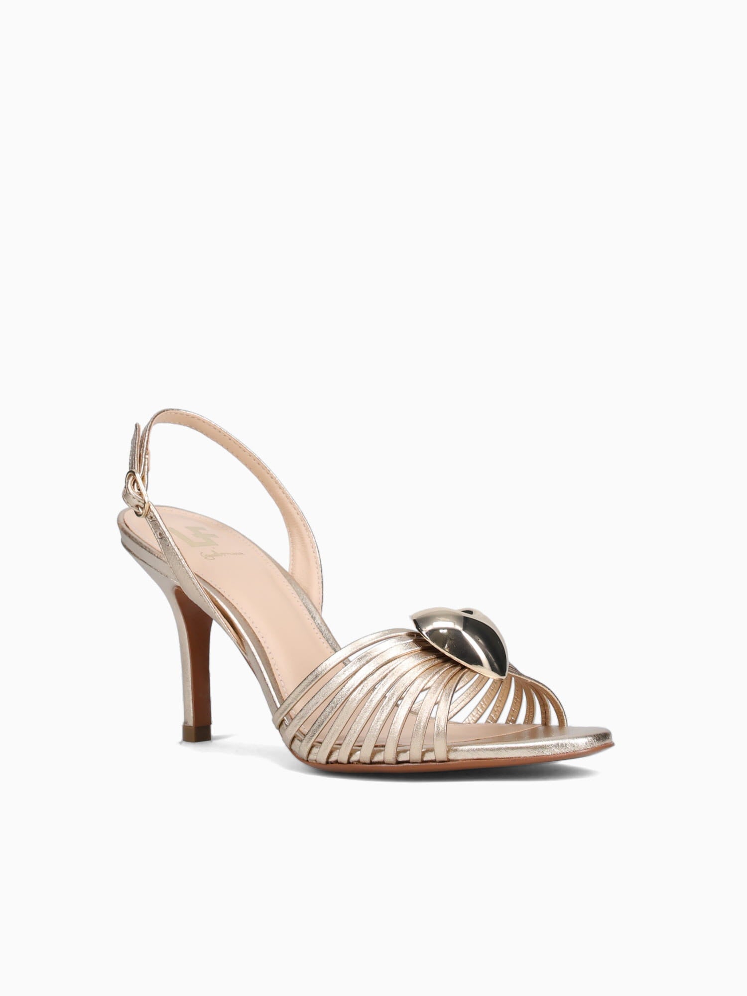 Gaetana Champagne Metalizado Gold / 5 / M