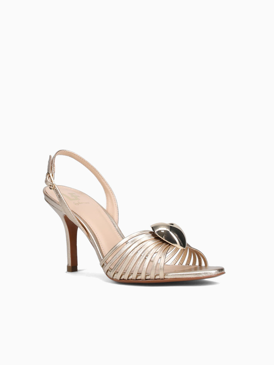 Gaetana Champagne Metalizado Gold / 5 / M