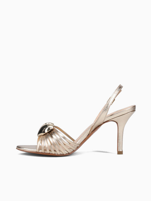 Gaetana Champagne Metalizado Gold / 5 / M