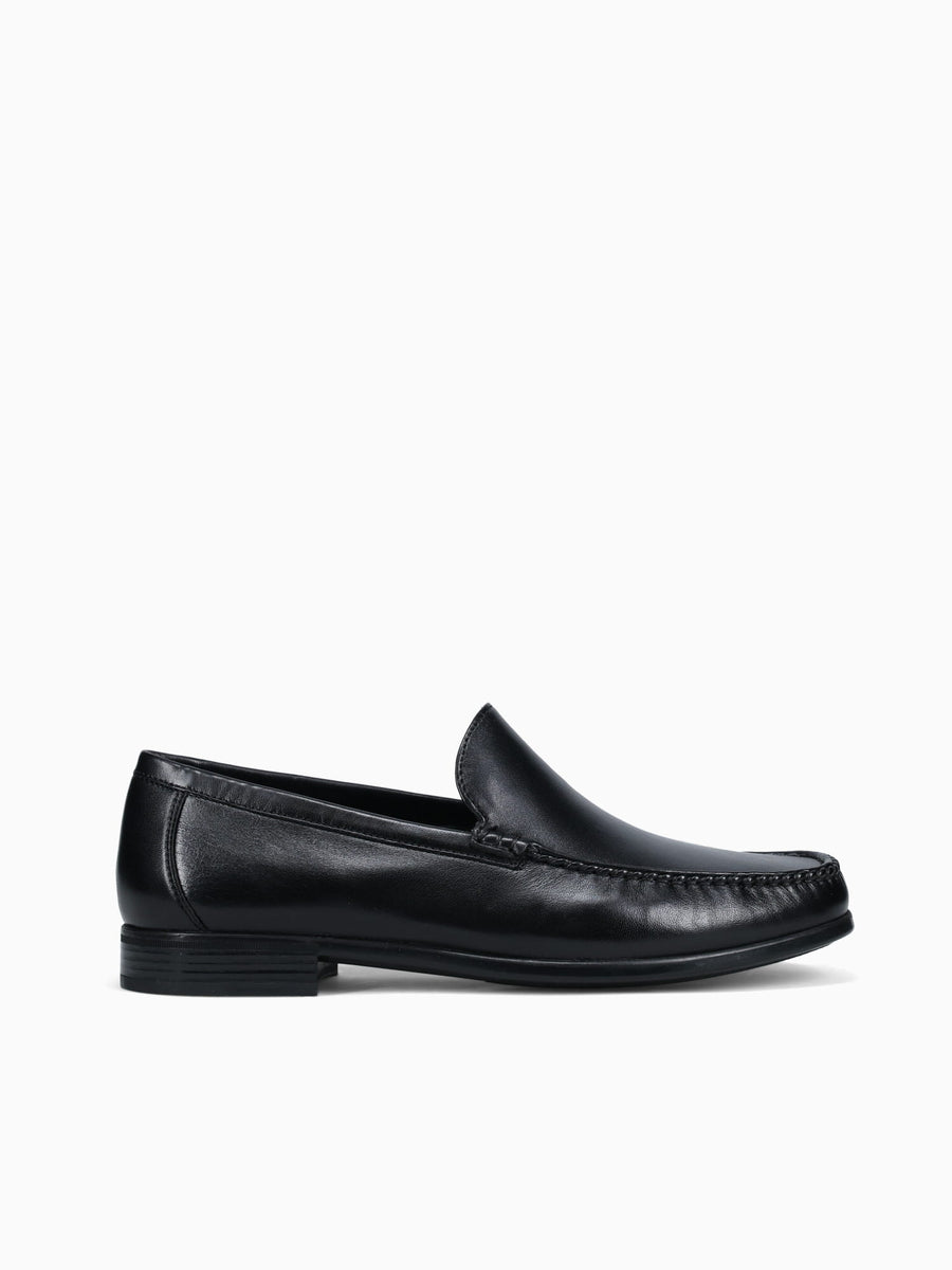 Dress Moc Moccasin Black Sheep Leather Black / 41 / M