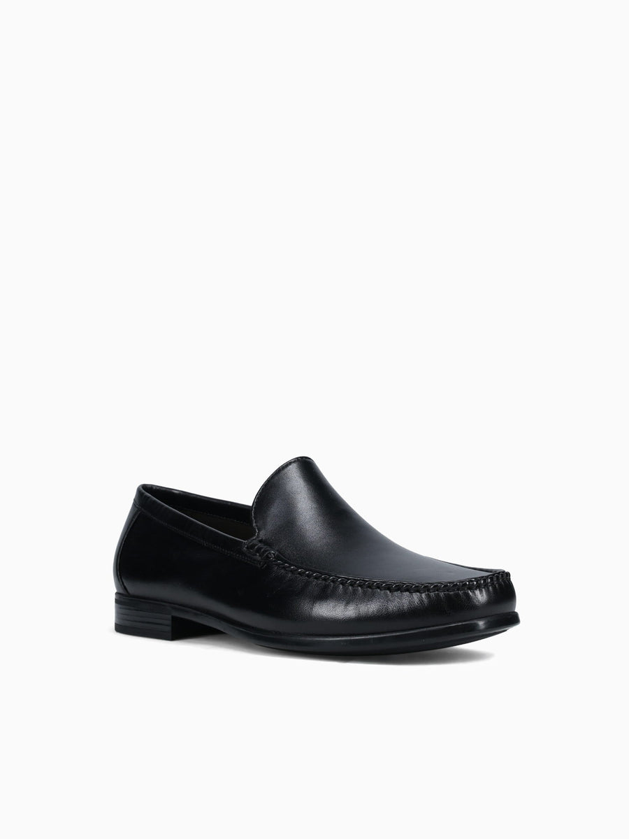 Dress Moc Moccasin Black Sheep Leather Black / 41 / M