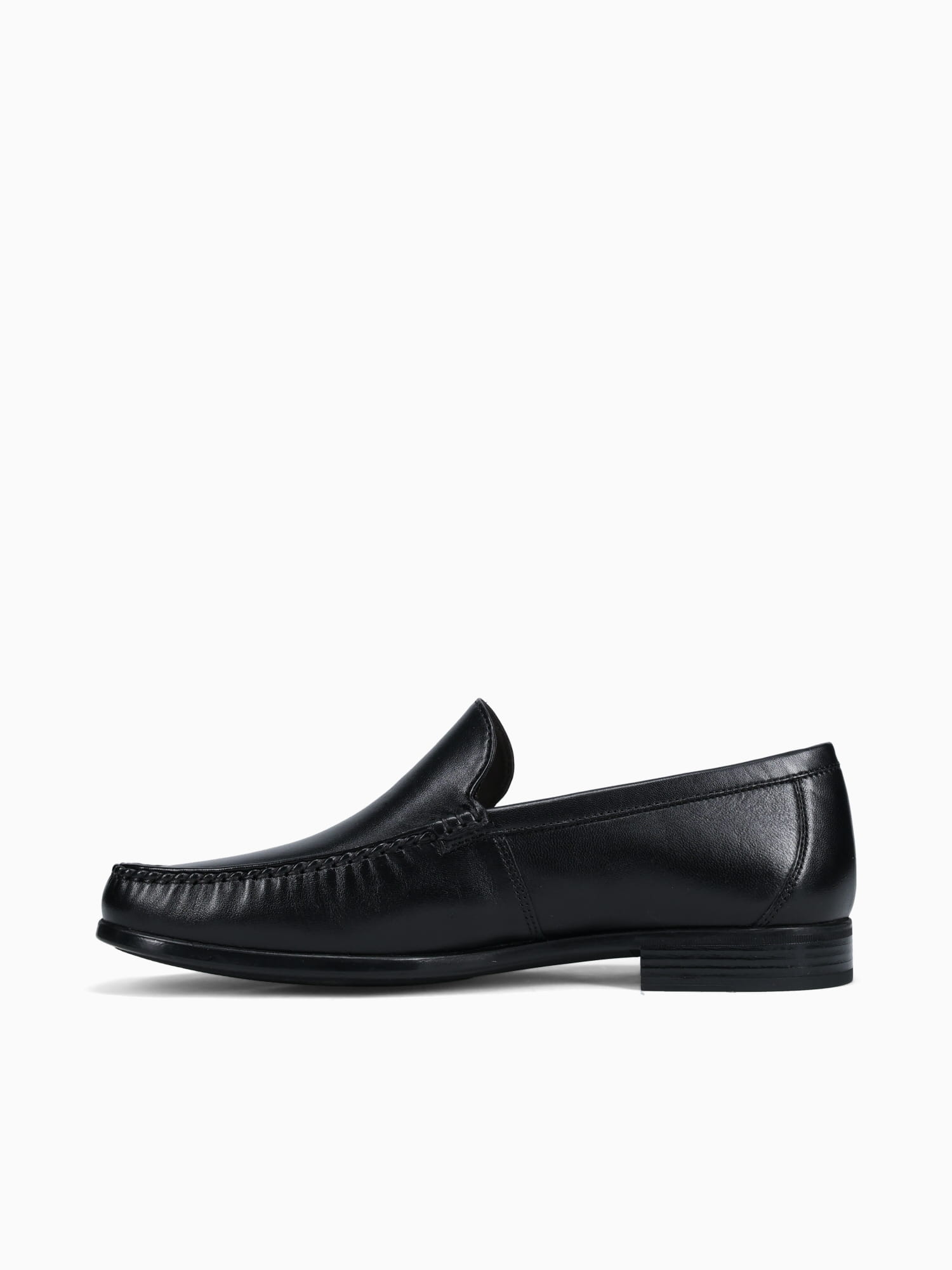 Dress Moc Moccasin Black Sheep Leather Black / 41 / M