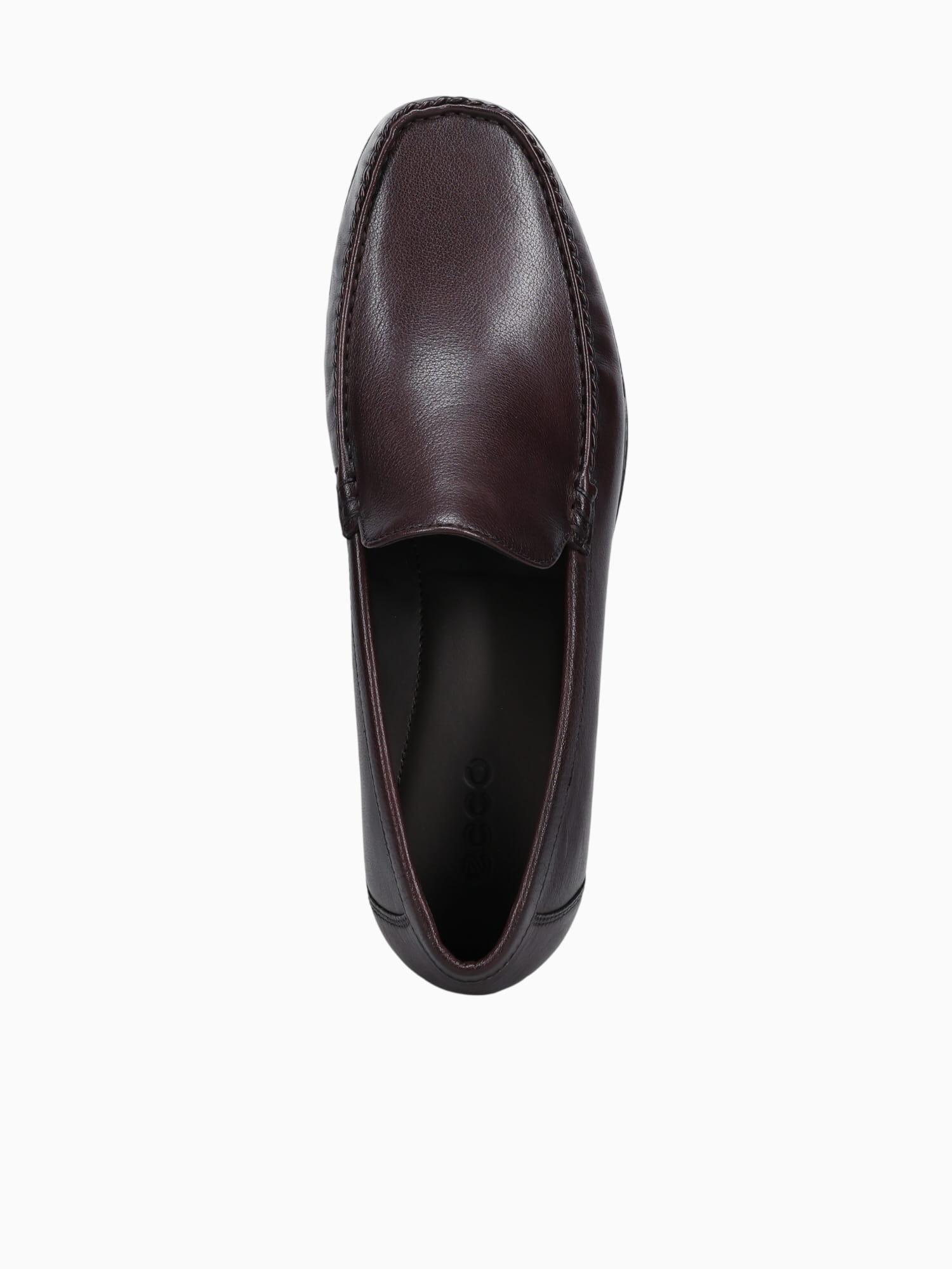 Dress Moc Moccasin Fudge Calf Leather Dark Brown / 41 / M